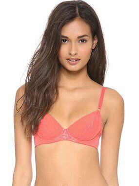 L'Agent by AP ADELA Plunge Bra NWT Rouge Red